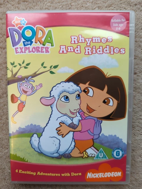 Dora Rymes And Riddle DORA THE EXPLORER Rhymes And Riddles Dvd £4.29 - PicClick UK