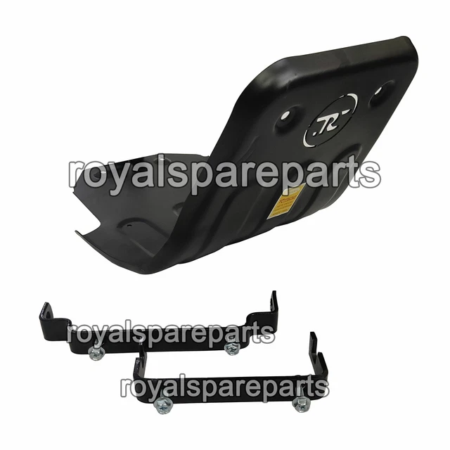 ROYAL ENFIELD METEOR & New Classic 350cc Reborn BLACK TRAPEZIUM ENGINE GUARD EUR 98,16