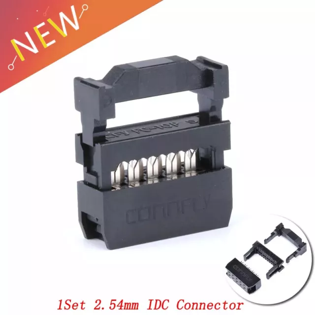 IDC Female Header Socket 10Set 2.54mm 2x5 Pin 10 Pin FC-10