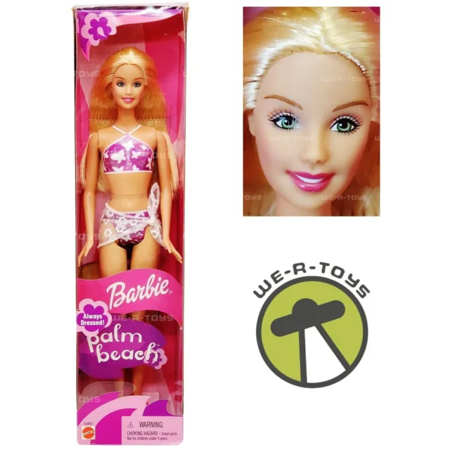 Palm Beach Barbie Doll Always Dressed 2001 Mattel 53457 NRFB