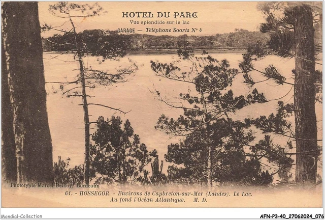 CPA 40 HOSSEGOR Les Bords Du Lac Anime Baignade Plage EUR 1,99 - FR
