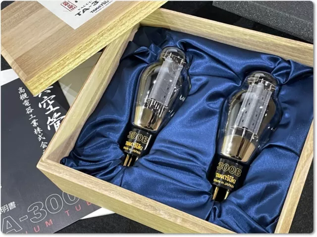 TAKATSUKI TA-300B Vacuum Tubes for Amplifier Matched Pair Unused