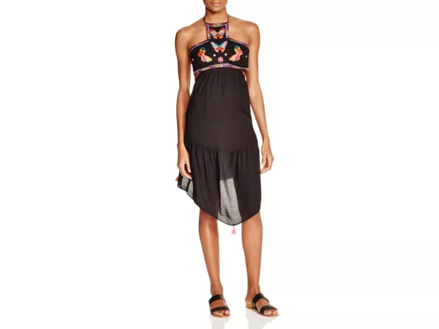 Ale by Alessandra 262156 Women's Bahia Coast Halter Swim Dress Cover Up Size M-L 2