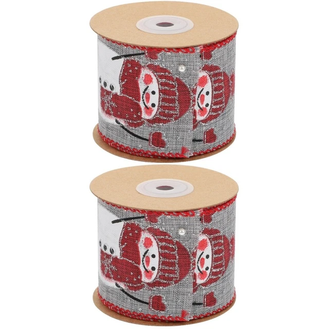 2 rollen von Rentier Geschenk Verpackung Band Outdoor Weihnachten Band