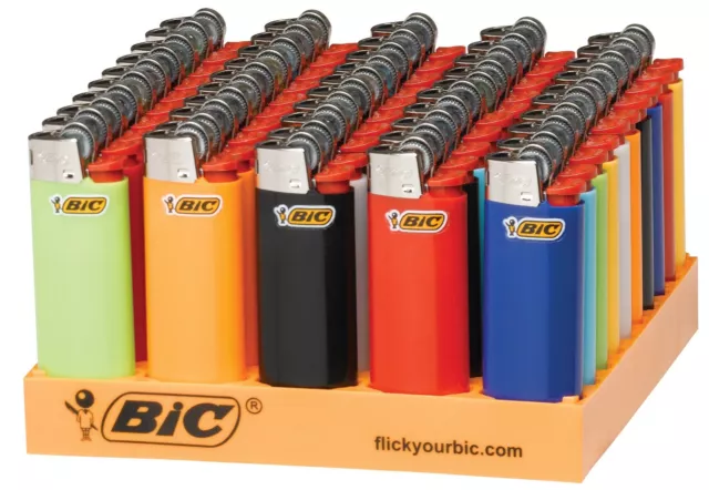 Bic Mini Lighters 50ct Assorted Colors 2