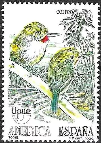 Timbre Oiseaux Espagne 2695 ** (74182FE)