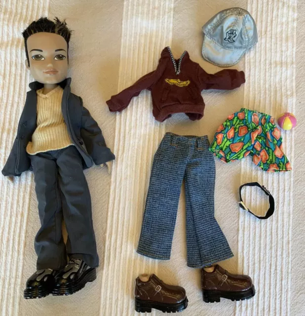 BRATZ 10” BOYZ Boy Doll, +Suit, Swimwear, Ball, Jeans, Hat, Shoes