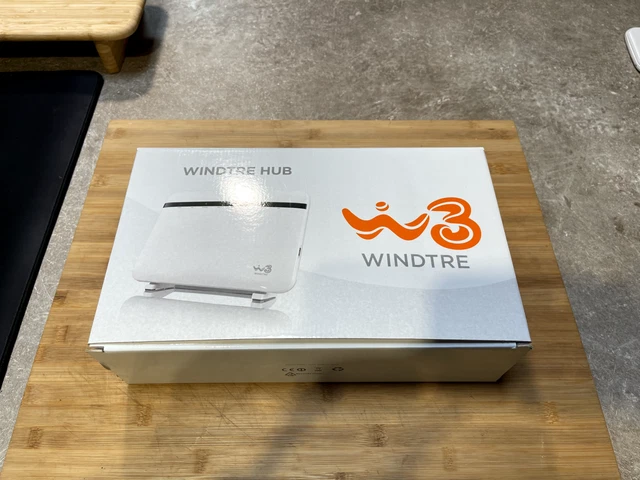 Modem Wi-Fi 6 Wind 3 Hub  Zte Zxhn H389X  Fibra Ftth E Adsl Fttc Router Wifi
