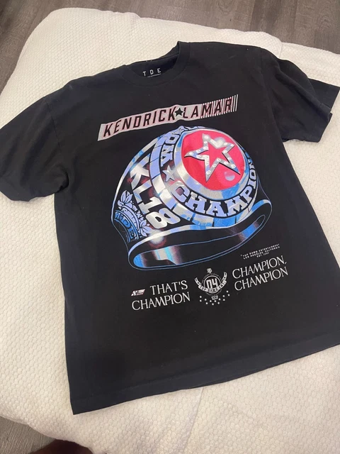 Kendrick Lamar Championship Tour Ring Large Mens Tshirt Authentic Kendrick Lamar Championship Tour Ring Large Mens Tshirt Authentic