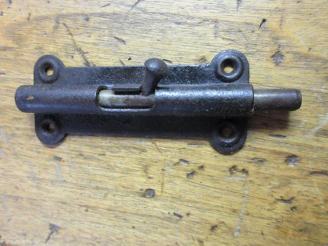 Iron Door Bolt  4"
