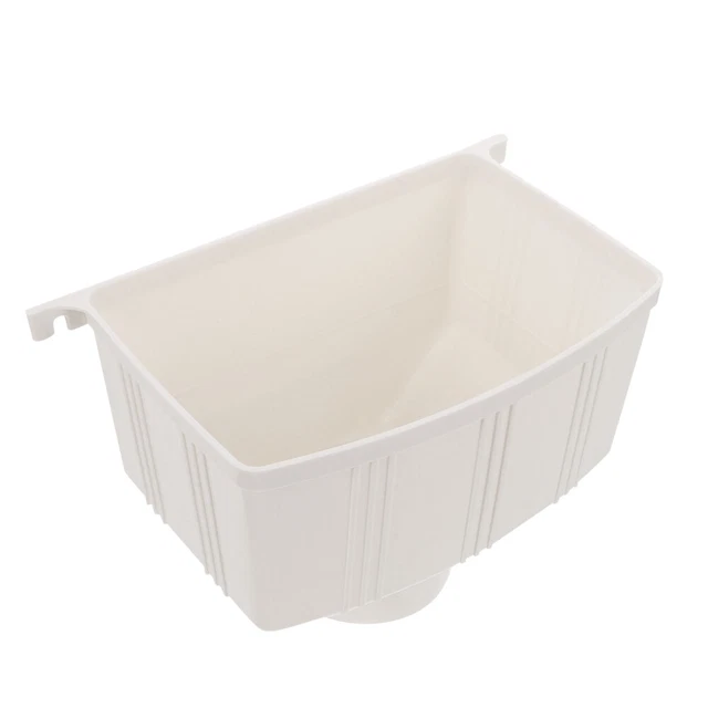 Kit deviatore acqua piovana bianco, si adatta a tubi rotondi e pluviali