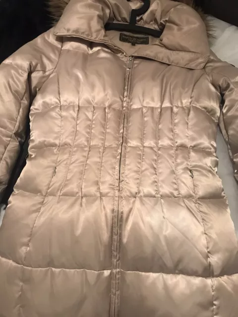 MARVIN RICHARDS NEW York Down Coat Size Small Approx 10 12 Gold Space 27.99 PicClick UK