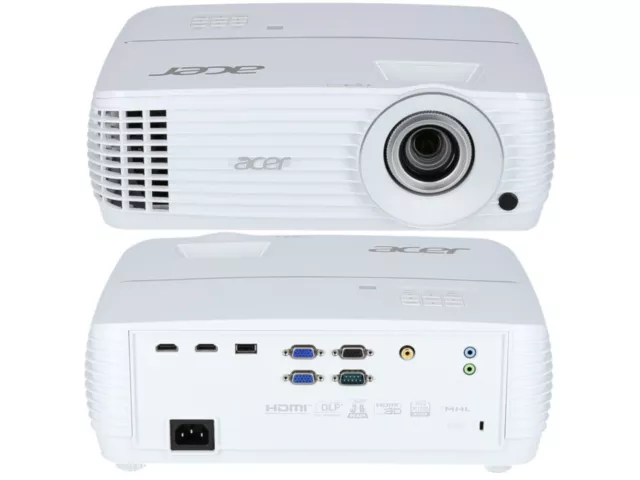 Acer Business Proiettore P1650 DLP 3D 3500 Lumen Wuxga Home Cinema Senza Remoto