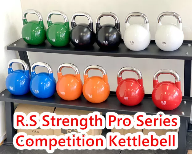 Steel 12kg - 32kg R.S Strength Pro Series Competition Kettlebell / Rack