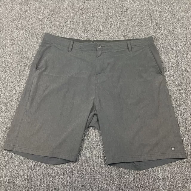 Micros Shorts Mens Size 40 Black/Dark Gray 4 Pocket Adult Slash Pocket