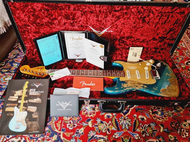 Fender stratocaster custom shop 66' Ltd edition Big Head heavy relic