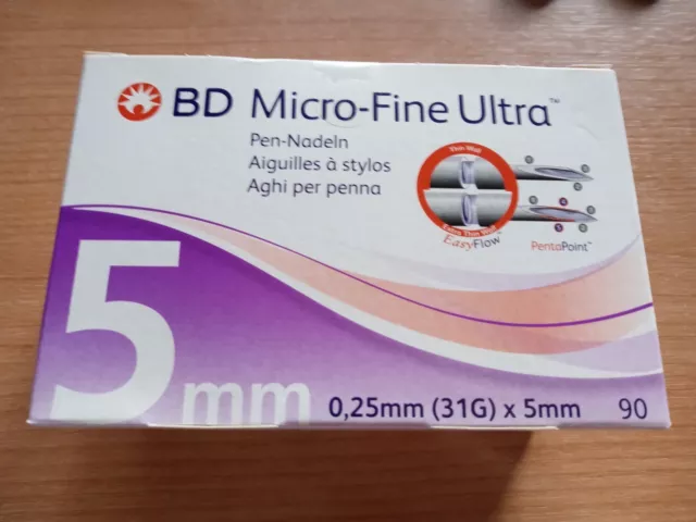 BD Micro-Fine Ultra 0,23 mm (32G) x 4 mm - 400 Aghi per Penna (4 conf. da  100)