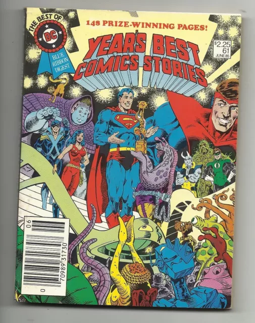 Best of DC Blue Ribbon Digest #61 - Superman - Sgt. Rock - VF+8.5 - Blue Devil