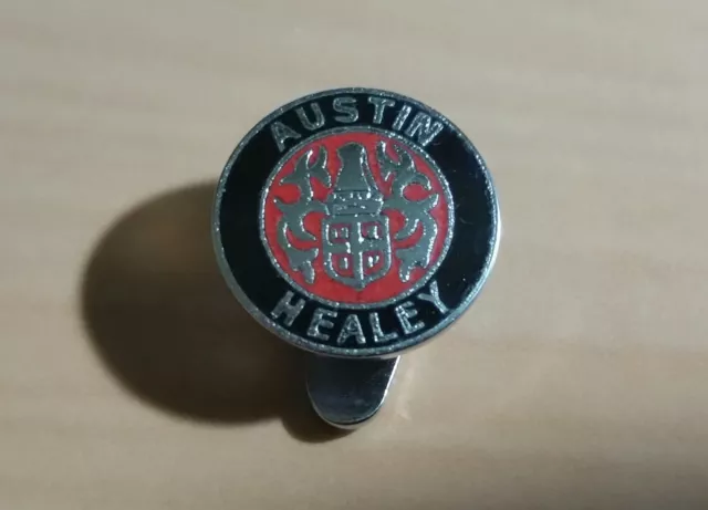 Austin Healey Knopf Logo emailliert 60er-70er Jahre - Maße Logo 16mm