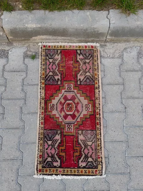 Oushak Runner Vintage Turkish Kilim Rug Decorative Handmade Oriental Wool Carpet