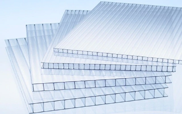 Lastra In Policarbonato Alveolare 5X Pareti - 3000x1050 Mm Spessore 16 Mm Trasparente Per Coperture E Serre - Foto 3