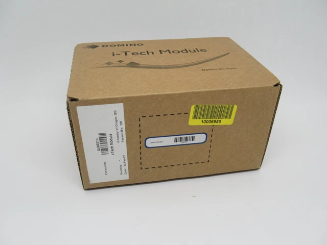 Domino QUBE01N Module I-Tech For Inkjet Printer NEW