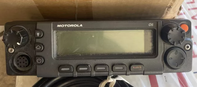 Motorola O5 Control Head Dash Mount Display Unit