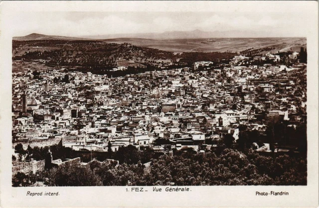 CPA AK MAROC FEZ Vue générale (10227)