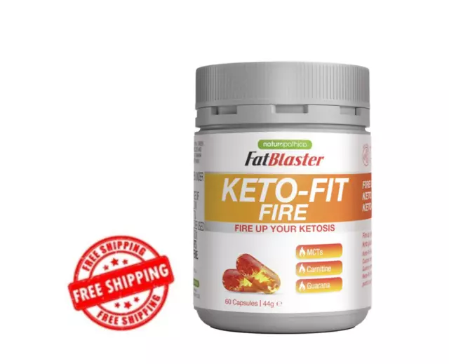 Naturopathica FatBlaster Keto-Fit Fire | 60 Capsules