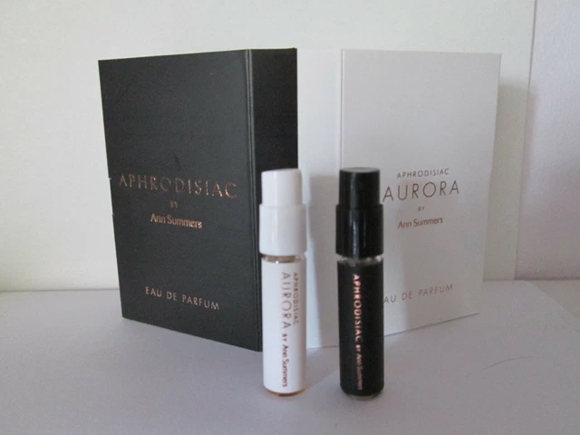 Ann Summers Gift Pack of 2 Mini Spray Perfume samples Do Not Say Sample on card