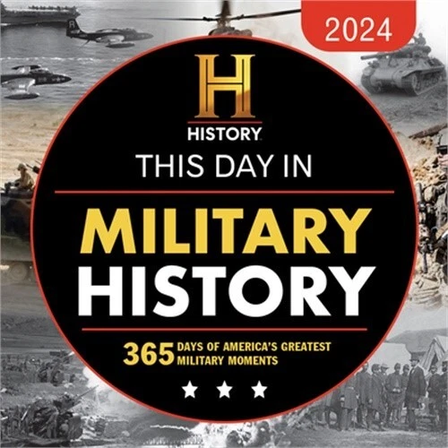 2024 HISTORY CHANNEL This Day in History WALL CALENDAR 365 Remarkable