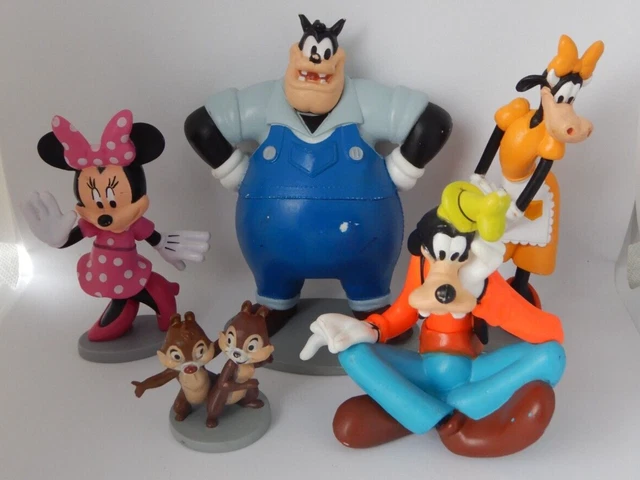 Disney Mickey Mouse Pete Chip & Dale Clarabelle Goofy Minnie