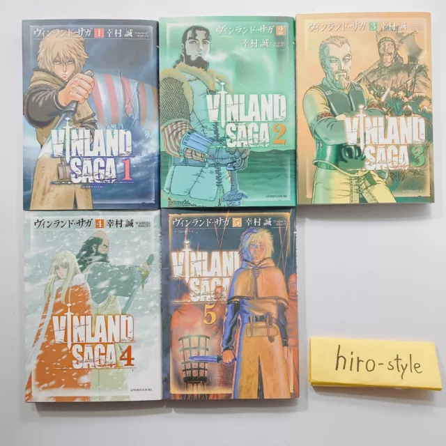 Vinland Saga Vol.1-24 Manga Comic Complete Lot Set Yukimura Makoto Japanese