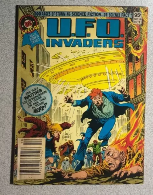 DC SPECIAL BLUE RIBBON COMICS DIGEST #14 (1981) UFO Invaders VG+/FINE-