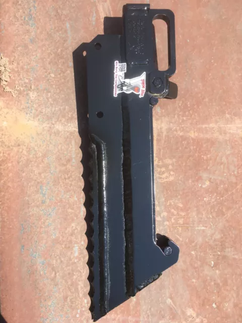 Vermeer SPX25 CTX100 12" Cover Depth 3/4" Chute Vibratory Plow Blade Serrated