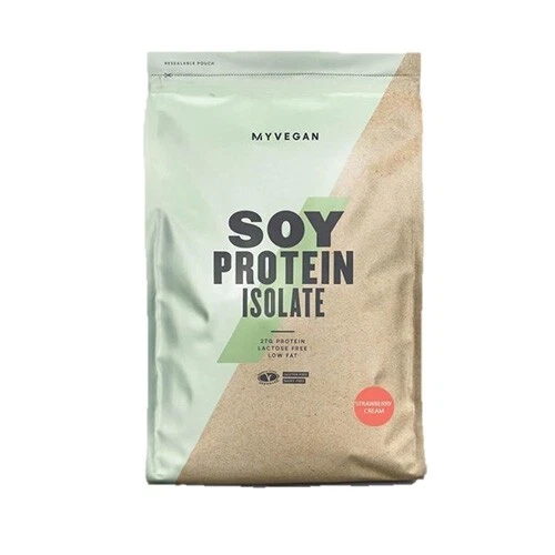 Myprotein Soy Protein Isolate 1000 g bolsa vainilla [daño de rodamiento MHD 09/23]
