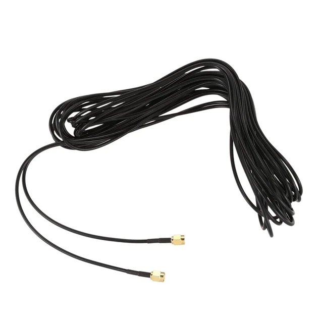 10 M Sma Stecker Auf Sma Stecker Mm Stecker  Koaxial Kabel Rg174 Verlängeru7866