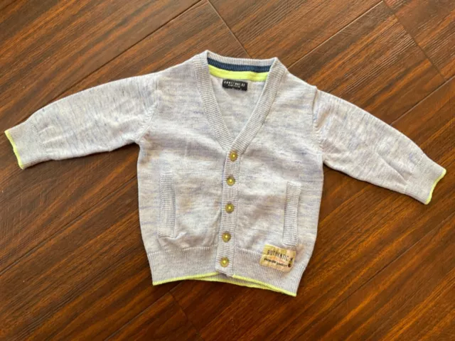 Next Baby Boy, Blue Cardigan 6-9M Boy or Girl, Excel Condition