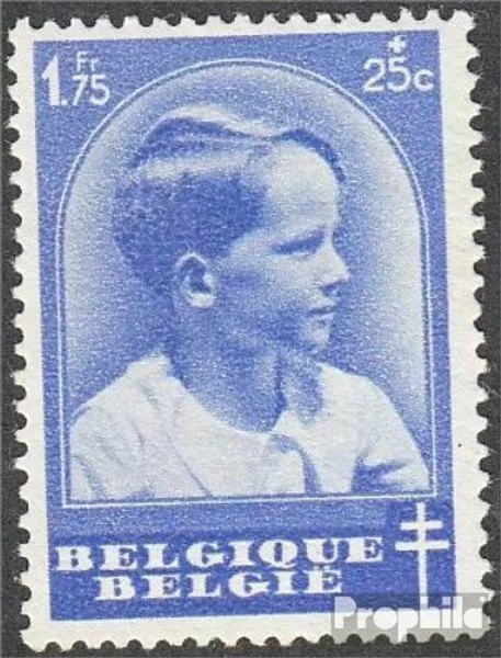 Belgique 440 neuf avec gomme originale 1936 la tuberculose