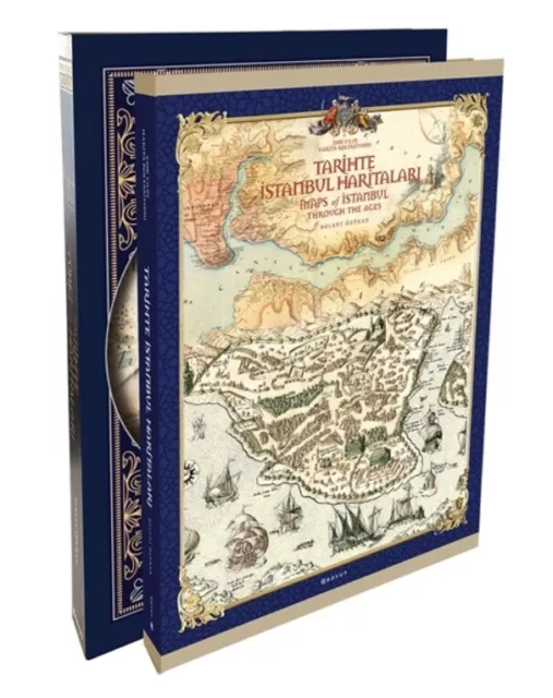 Maps of Istanbul Through the Ages, Turkish & English, Special edition, Very Rare