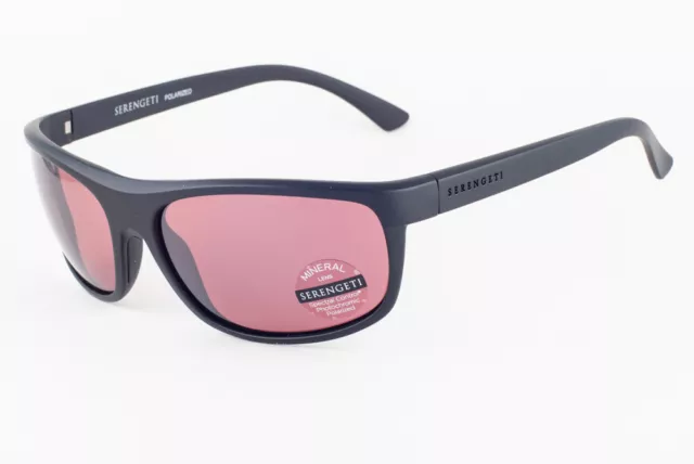 Serengeti ALESSIO Matte Black / Sedona Polarized Sunglasses 8975 62mm