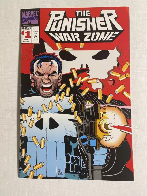 The Punisher War Zone #1 in VF/NM (Marvel Comics, Vol 1, 1992)