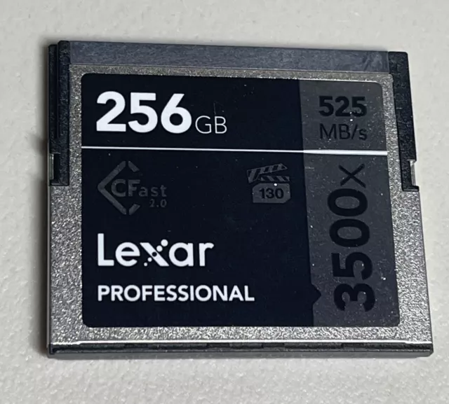Lexar Professional 3500x CFast 2.0 256GB Memory Card