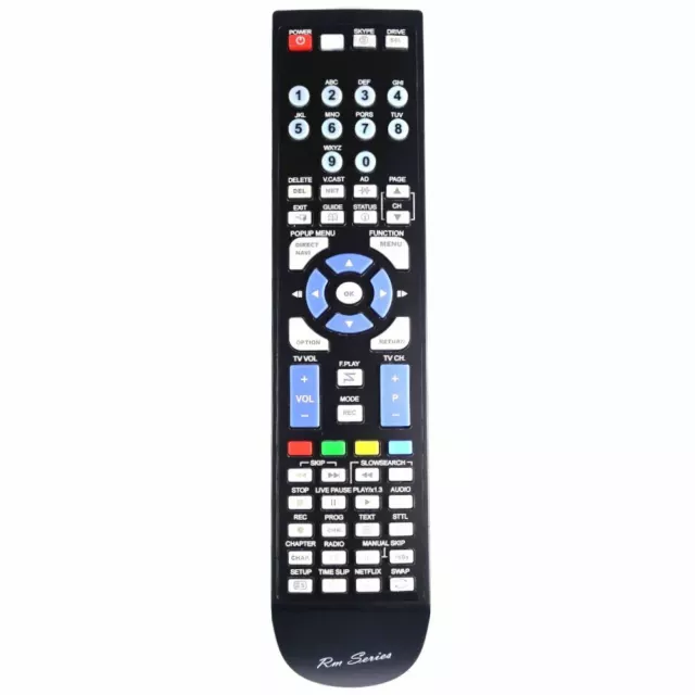 RM-Series DVD Enregistreur Télécommande pour Panasonic DMR-PWT520