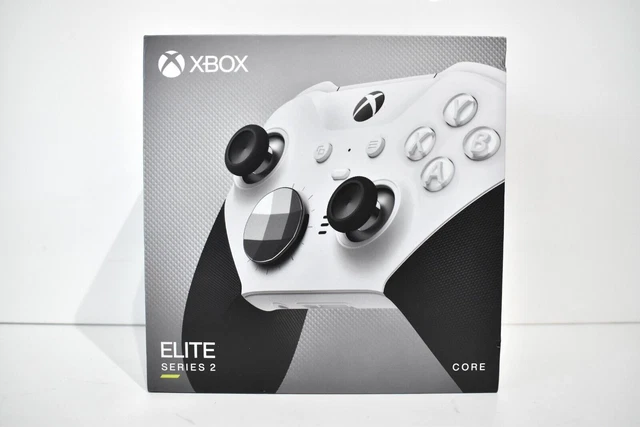 MICROSOFT ELITE SERIES 2 Core Wireless Controller White Xbox Series X ...