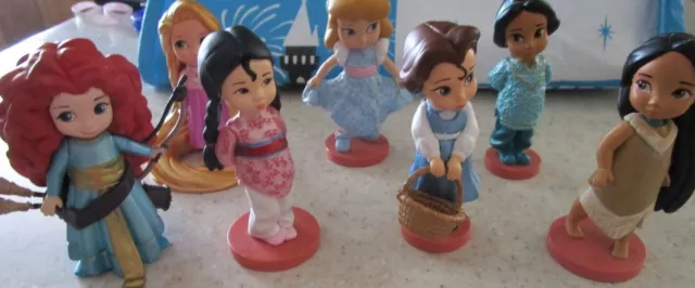 Disney Animators Princess Toddler PVC Figure Cake Topper Disney Store 3