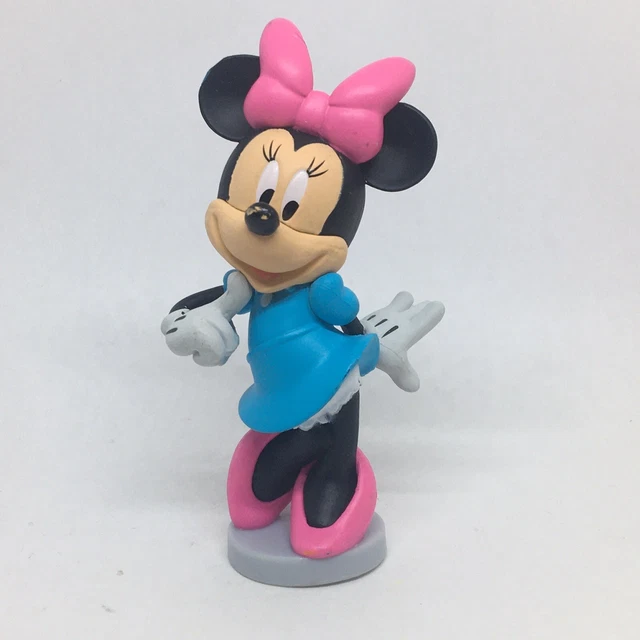4” Minnie Mouse - PVC Figure - Cake Topper - Mickey Mouse