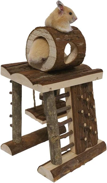 Rosewood Boredom Breaker Activity Climbing Tower, Toy for Hamsters & Mice