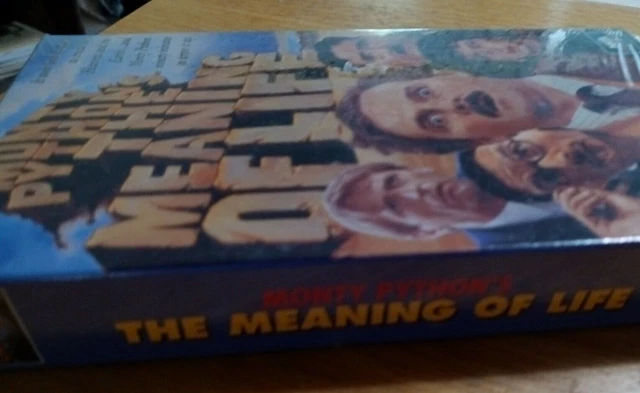 VHS TAPE MONTY Python's The Meaning of Life 1996 MCA Universal £6.53 ...