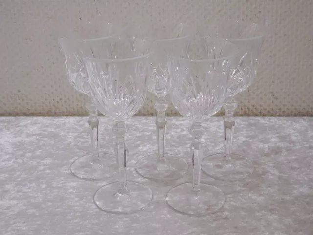 Uztgbn - 5 X Design Verre - Verre à Vin Rome - Vintage